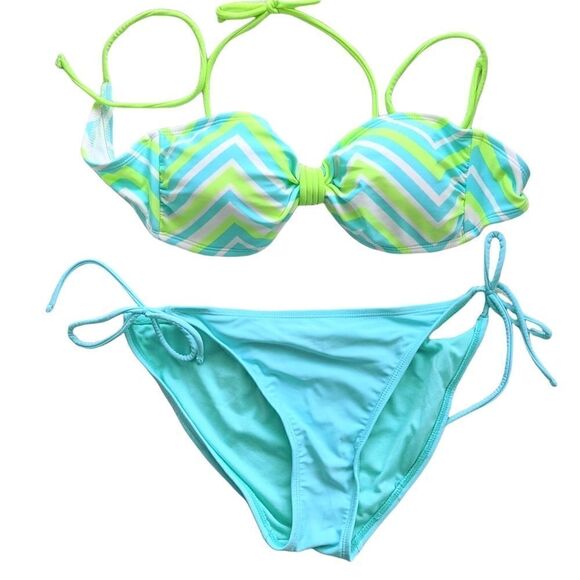 G21 Bikini set swim wear swimsuit Medium @O - Picture 1 of 10